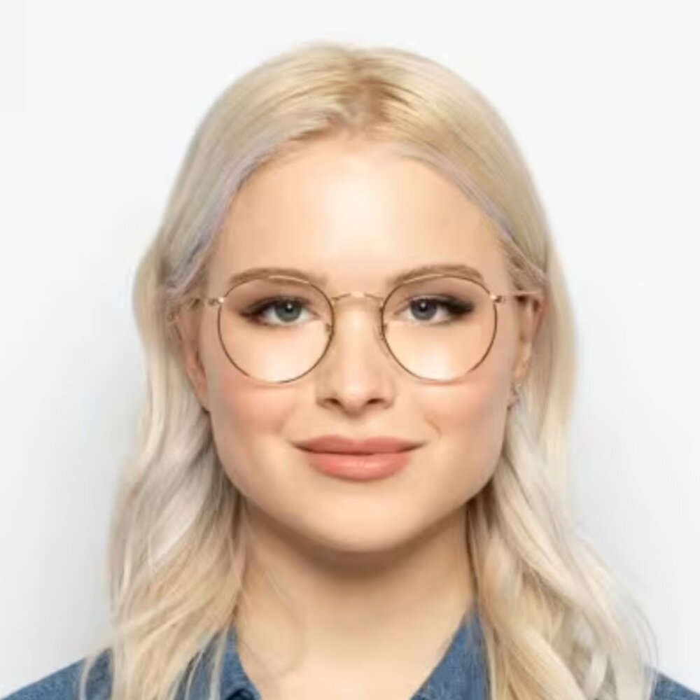 Ray-Ban Women's Glasses with Gold Frame and Tortoise Shell Accents